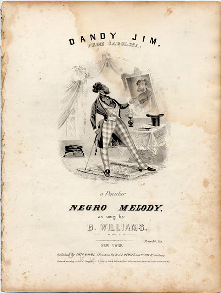 "Денди Джим из Каролины", 1843 год.